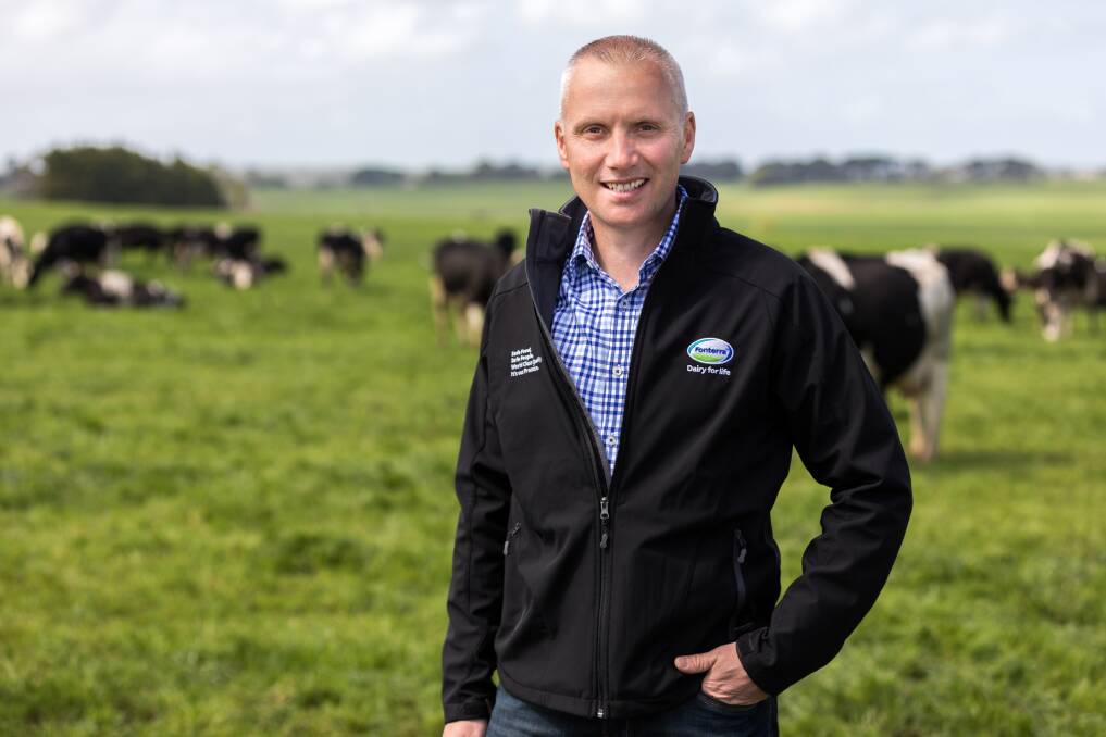 MILK PRICE: Fonterra Australia managing director Rene Dedoncker says his business is somewhat insulated from global uncertainty.