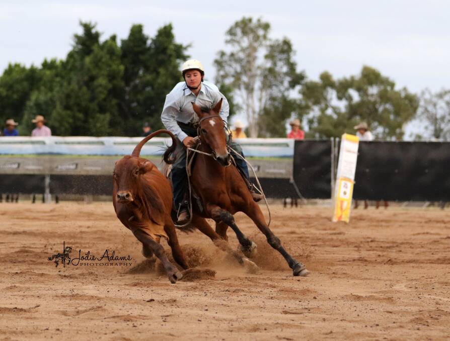 Jaksyn Kelly: Riding Chester the Nebo competitor won the Just Country Juvenile draft at the ACA Finals hosted at Clermont.