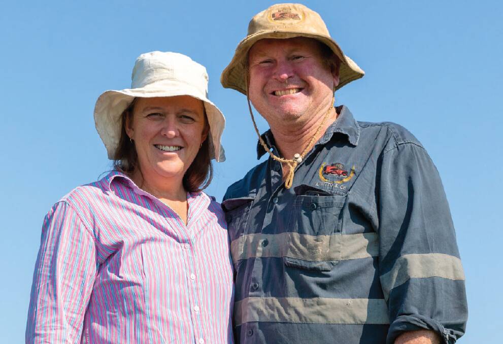 Changing mindset: Grain growers Tanya and Rob Kitto from Geraldton in Western Australian are regional winners in the Innovator category. 