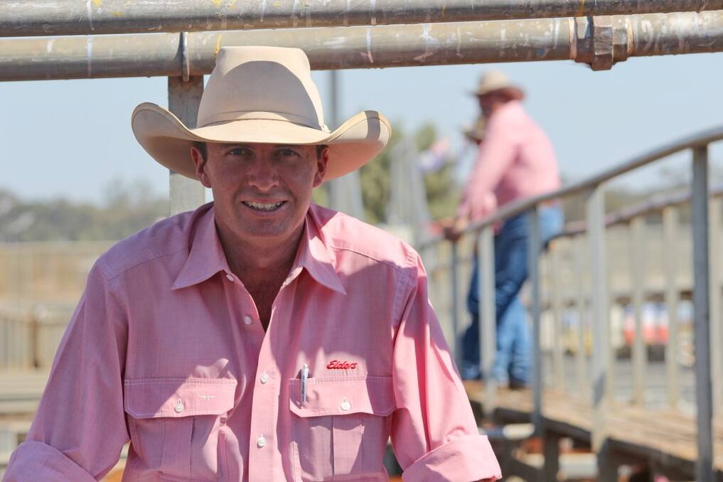 Winner of the 2013 Queensland ALPA young auctioneer competition Justin Higgins, Elders, Roma.