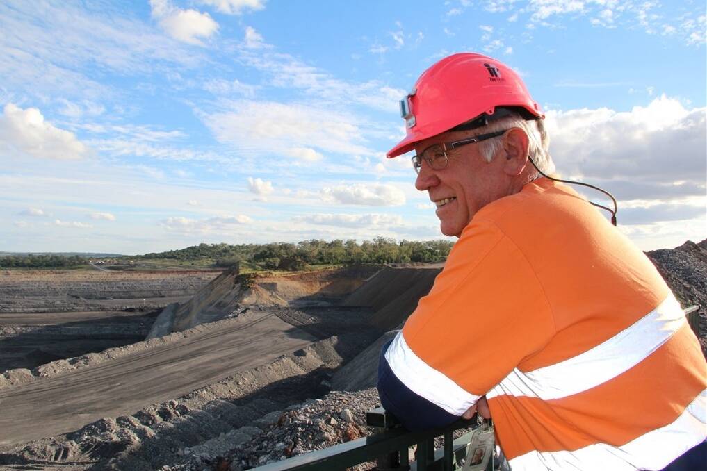 New Hope executive general manager for mining Jim Randell.