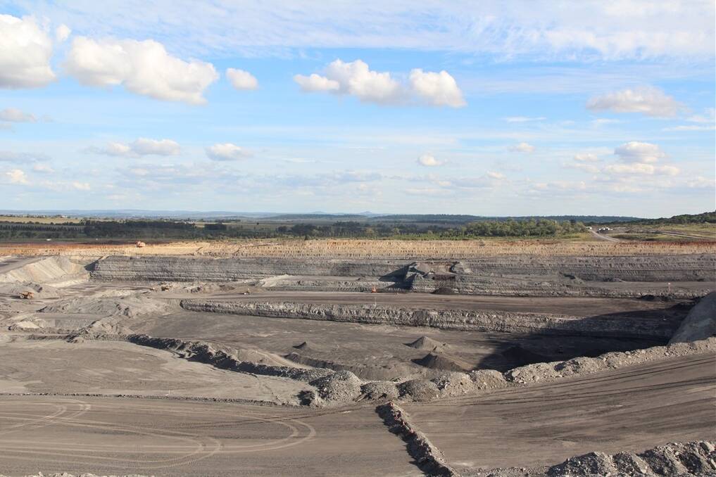 As operations at the New Acland coal mine progress the land left behind is being rehabilitated.