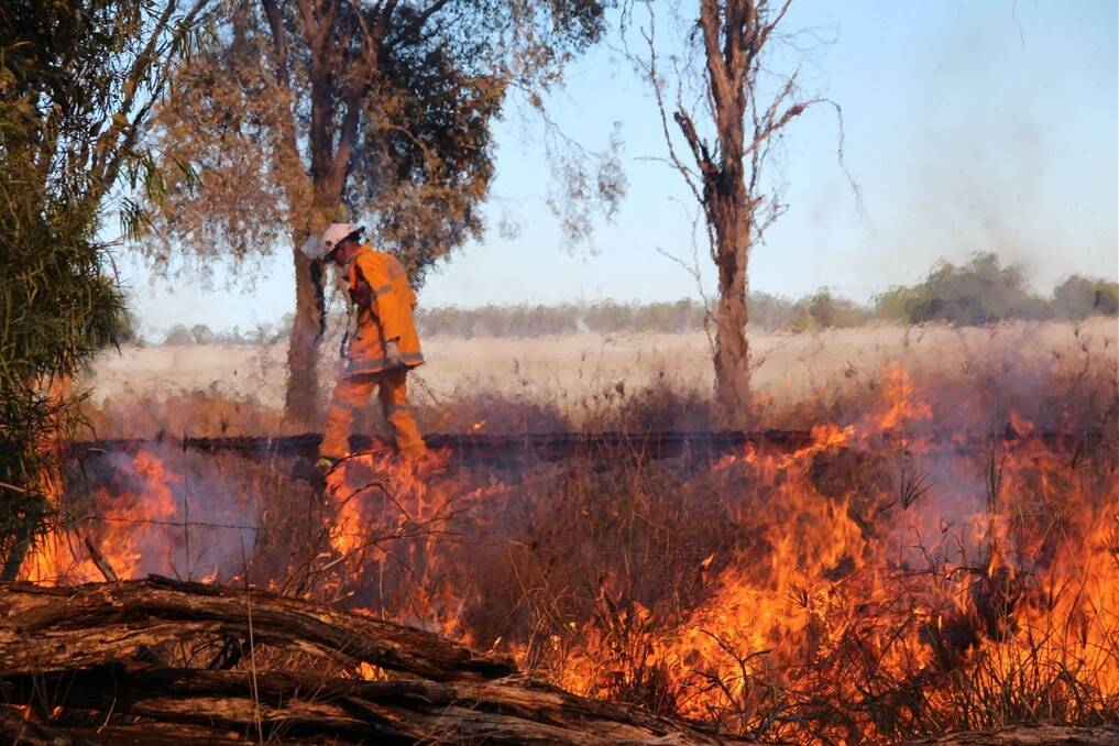A hazard reduction burn was conducted at Jandowae on Tuesday to mitigate risks prior to bushfire season.