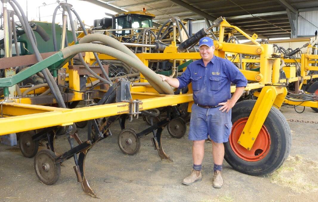 Central Queensland grain growers Rhys Daniels.
