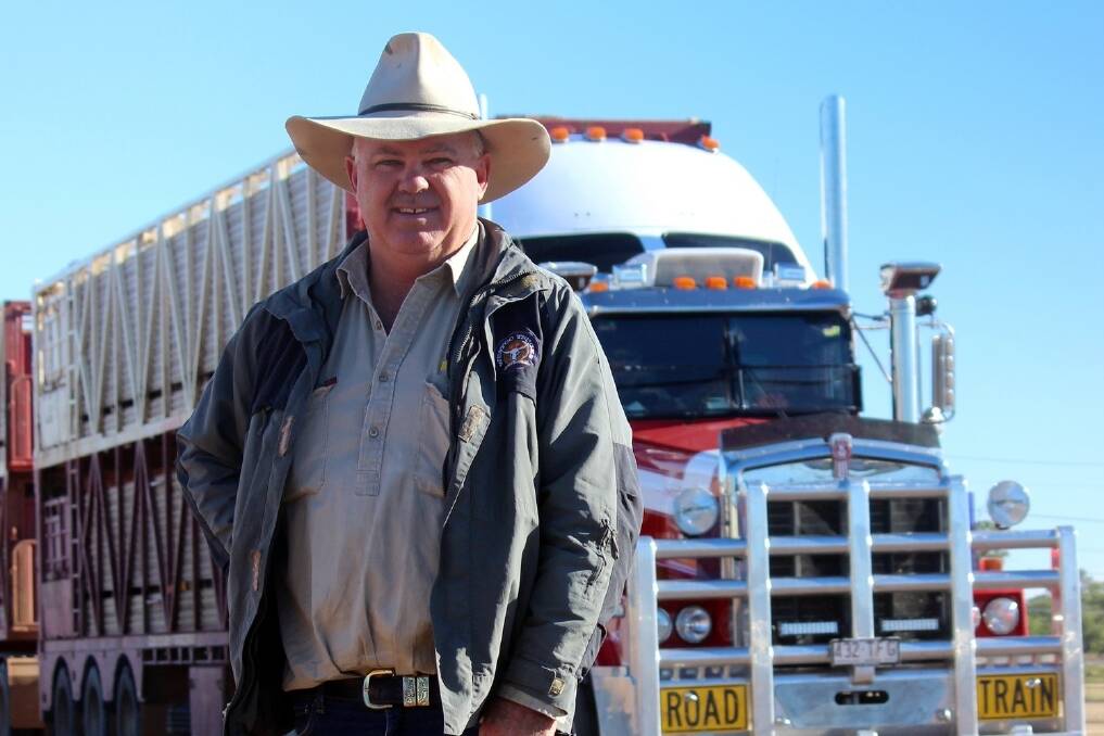 Queensland Livestock and Rural Transporters Association president David Scott.