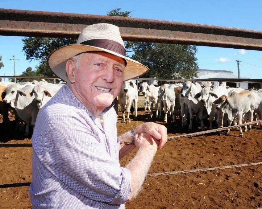 A visit to the Brisbane Exhibition was a ritual for Biloela cattleman Eric Nobbs for almost 60 years. Mr Nobbs celebrated his 97th birthday the day before he attends the Brisbane Royal Show, and marked the milestone by catching up with old friends in the centre ring.