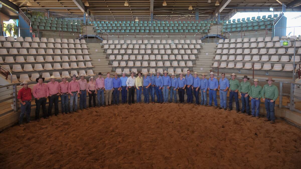 This year saw 28 young up-and-coming livestock auctioneers attend the two day ALPA workshop in Gracemere. Photo - Kelly Butterworth. 