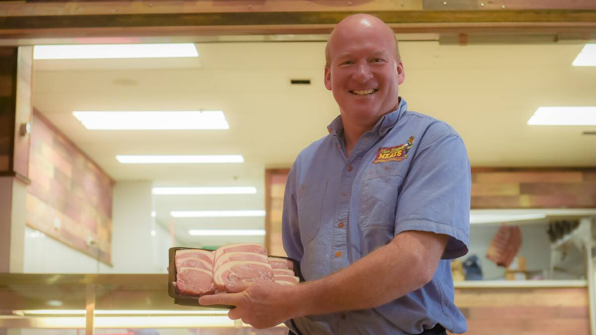 FAIR DINKUM: Jason O'Loughlin, Fair Dinkum Meats would like to see more local meat being directly marketed to local consumers. Photo - Kelly Butterworth. 