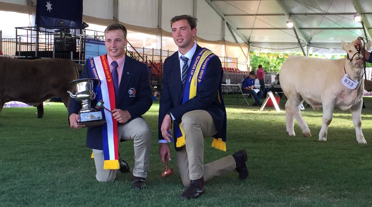 The ALPA National Young Auctioneer Competition found a champion in Lincoln McKinlay, TopX, Gracemere, Queensland, and reserve champion in Jack Hickey, J.M Ellis and Company, Hamilton, Victoria. 