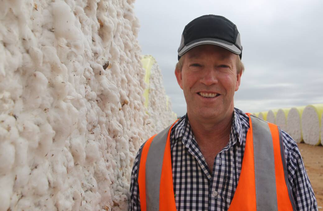 Queensland Cotton’s Emerald gin manager Rick Jones said more growers are planting at the same time this year, which will assist with ginning. Photo - Kelly Butterworth.