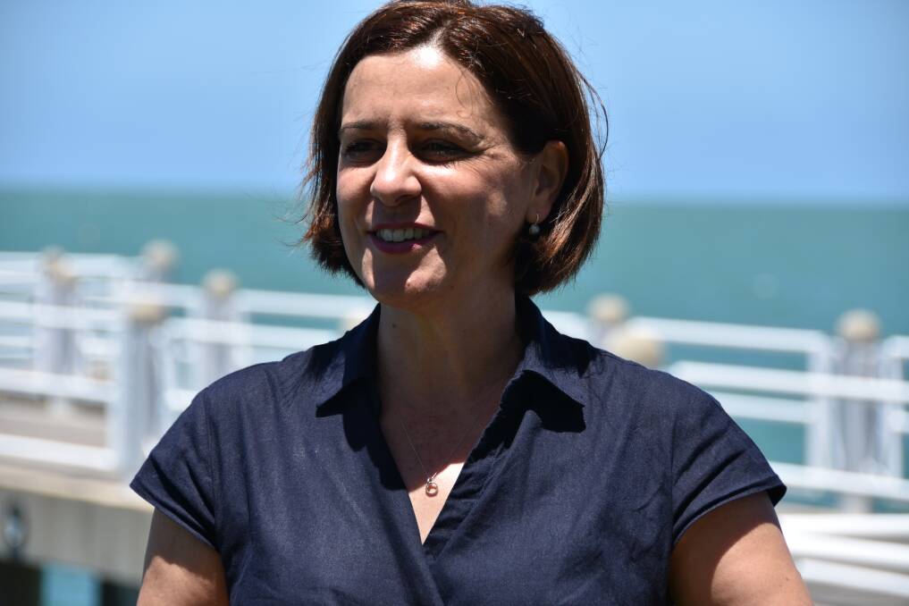 LNP Leader Deb Frecklington called for the program to be reinstated during a visit to Townsville today. Photo: Jessica Johnston.
