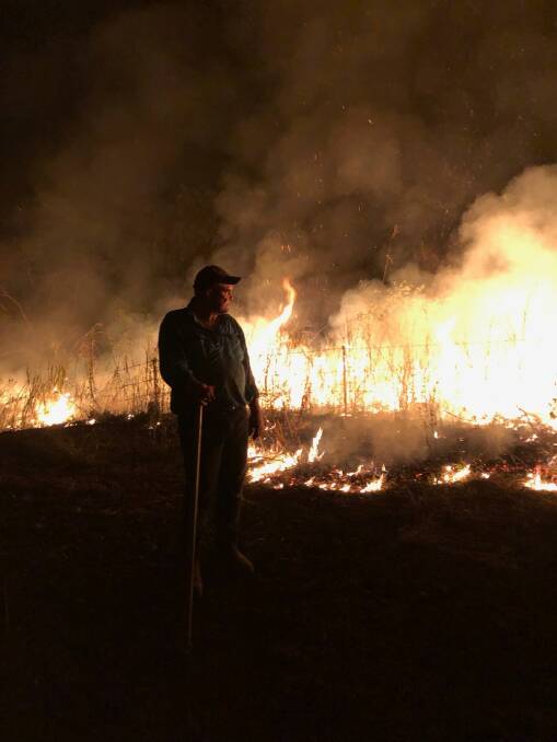 Martin Bella, who spent a week fighting fires near his Sarina property said the survey was a joke.