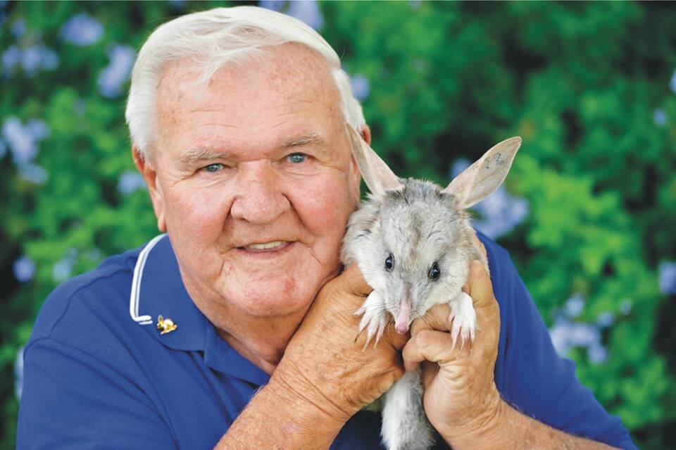 Tributes are flowing for Save the Bilby Fund co-founder Frank Manthey, who passed away this week.
