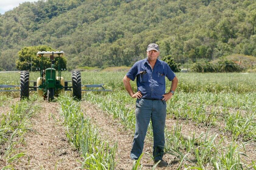 Brett Coulthard is looking to get more carbon back into clay soils with the help of mixed species fallow crops.