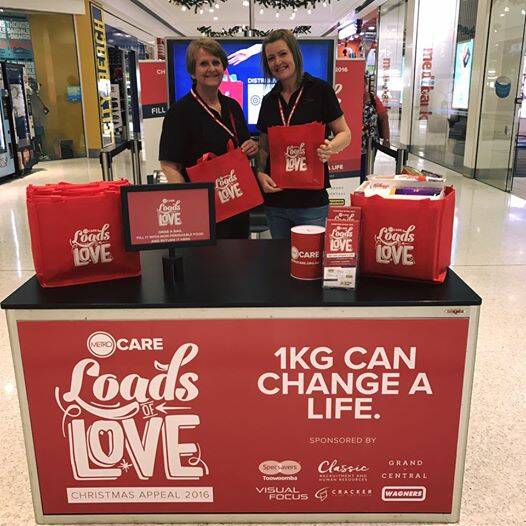 Loads of Love starts collecting today - bring your donations of non-perishable food to this location in Grand Central (Level 2 - Outside Sanity) and help bring some cheer to Christmas this year.
