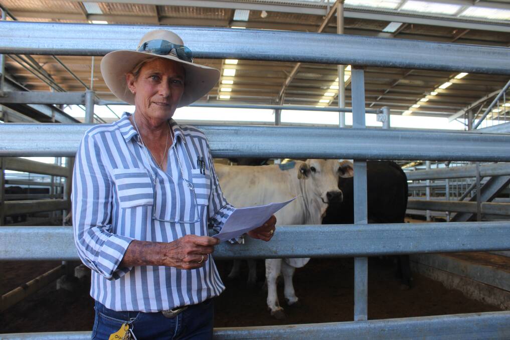 Highly regarded: Marilyn Brazier at the Dalby Saleyards in 2019. Picture: Helen Walker