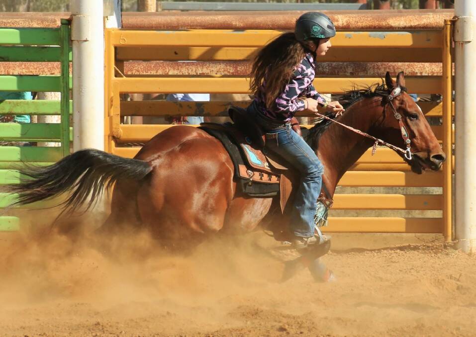 Milly Cogil was once a dedicated barrel racer until she retired injured. She now aims to be an international model. 