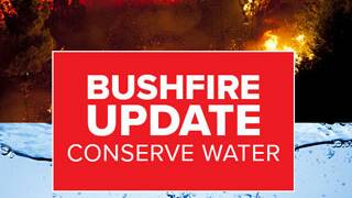 Toowoomba Council askes residents to conserve water during bush fire crisis