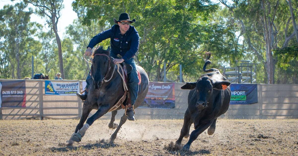 Campdrafting young gun Matthew Moffat, Gracemere, will compete at the 2018 Paradise Lagoons Campdraft near Gracemere, over four days from July 19 to 22. Picture contributed