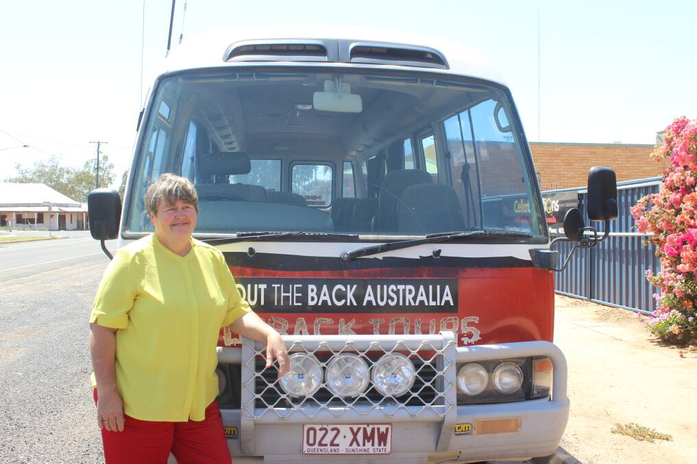 Peieta Mills cemented her confidence in outback tourism 14 years ago when she founded the tour company ‘Out the Back Australia’, in Cunnamulla. Picture Helen Walker