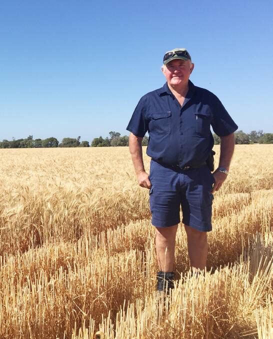At home on the farm: Wayne Newton is looking forward to spending more time on his family farm once he retires as AgForce grains president. Picture: Supplied.