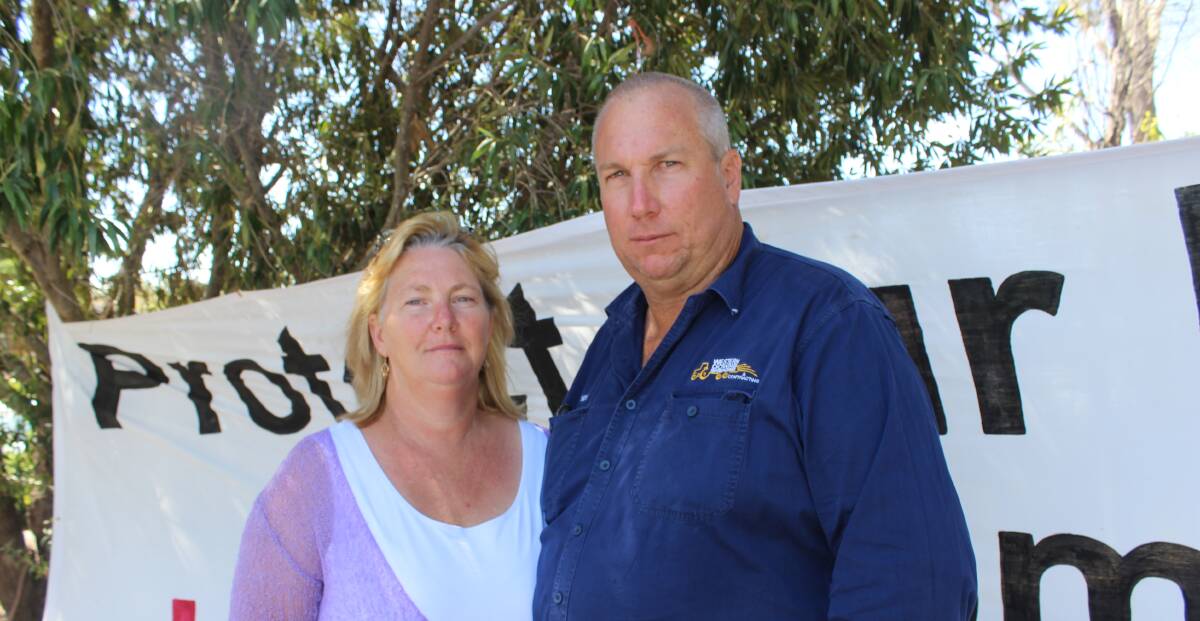  Narelle and Nood Nothdurft, Chinchilla, describe having 26 gas wells within 2km of their house as 'hell'.