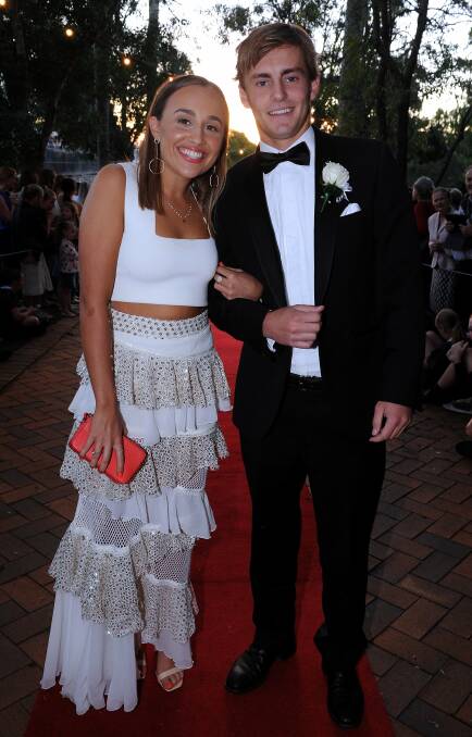 2019 Fairholme College students walk the red carpet. 