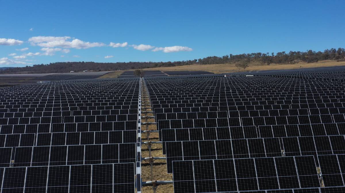 The University of Queensland's Warwick Solar Farm.