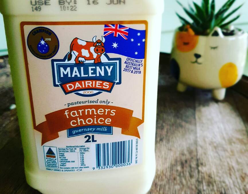 A "100 per cent Queensland family owned" company, Maleny Dairies is supplied by 11 farms in the south east corner and processes 200,000 litres of milk per week. 