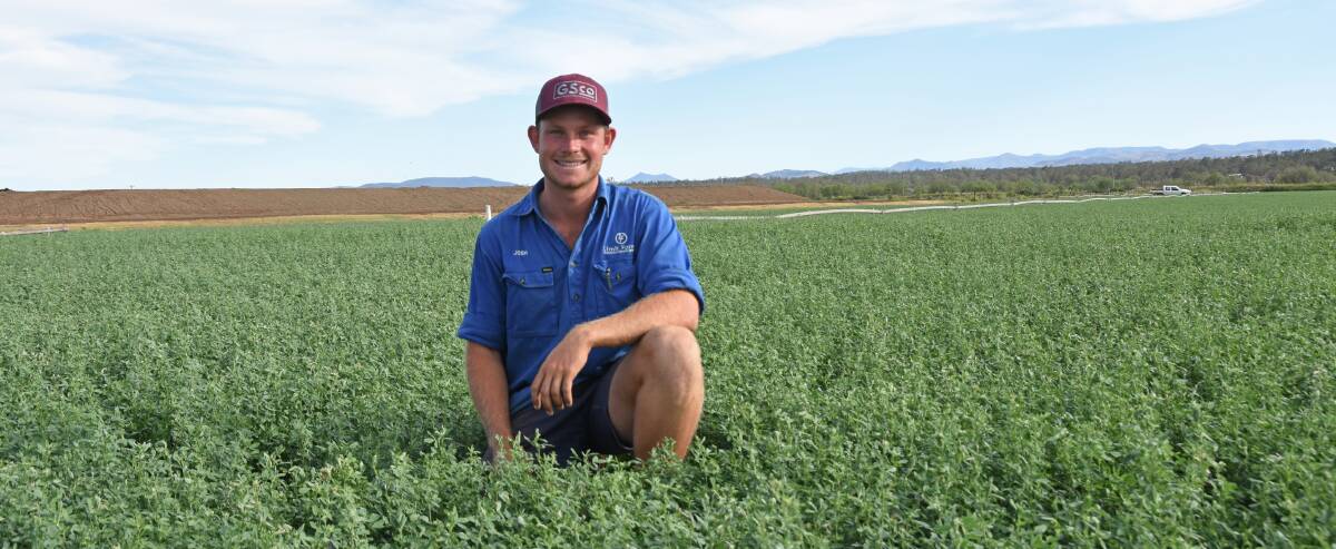 Josh Paterson said Grower Supply Co. has grown a bit quicker than he thought it would, but he enjoys being busy.