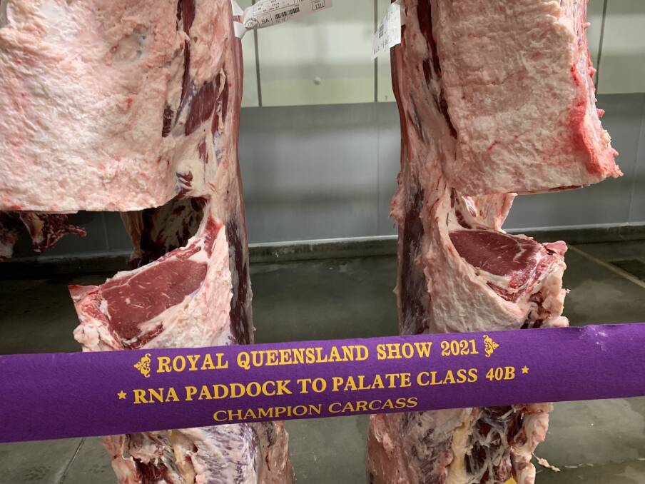 The 2021 RNA Paddock to Palate competition attracted cattle from three states. 