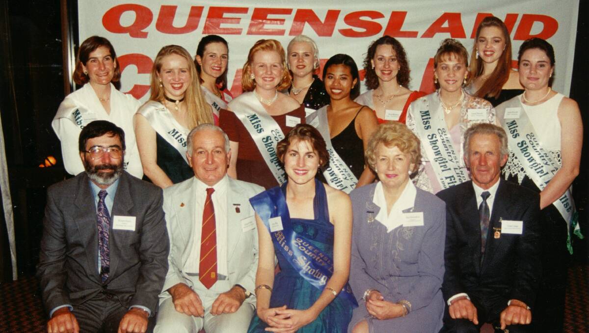 1995 Showgirls. Picture: Queensland Ag Shows 