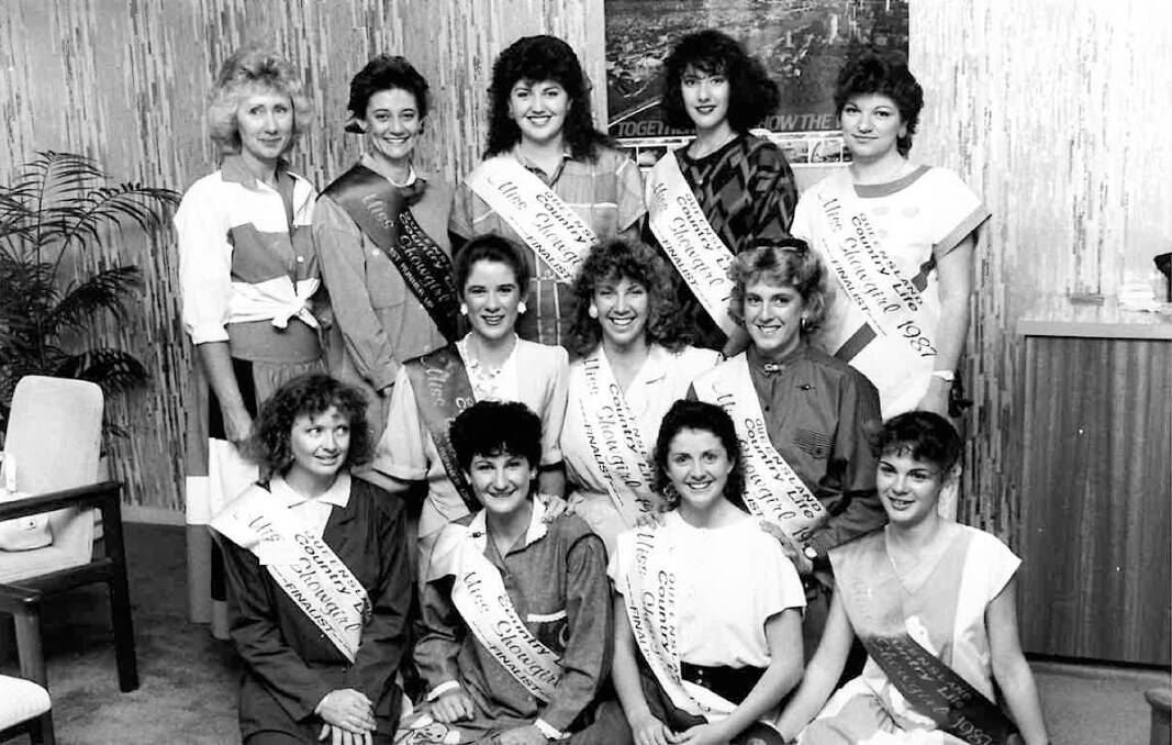 1987 Showgirls. Picture: Queensland Ag Shows 