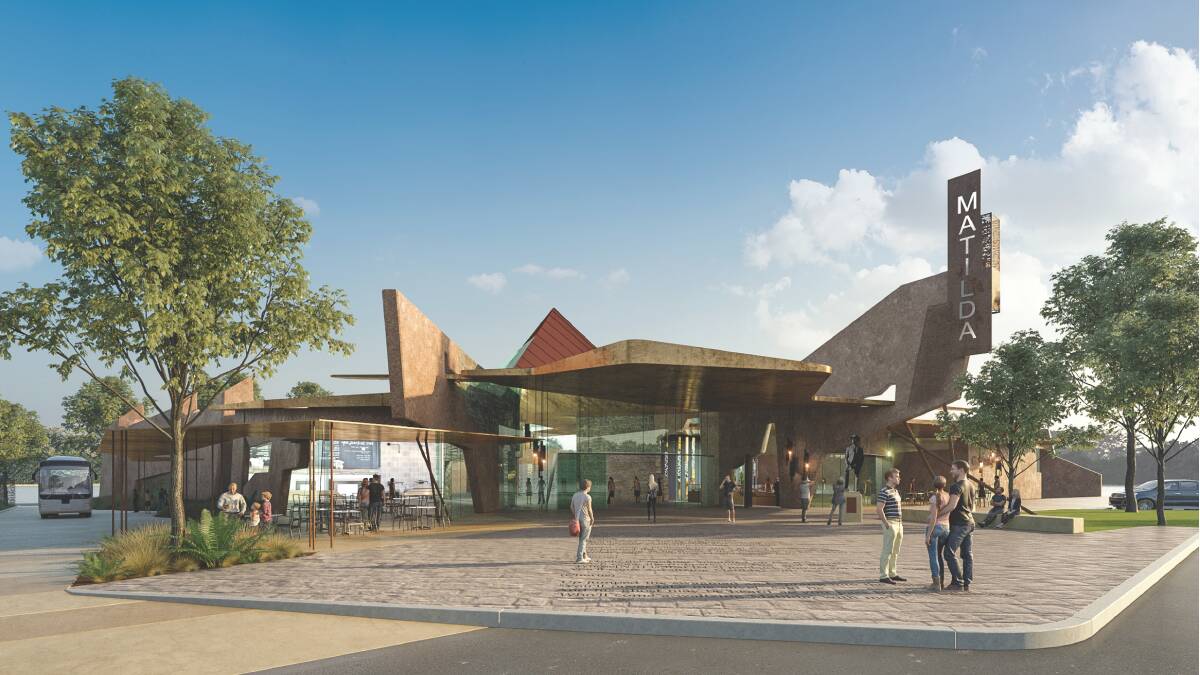 The new Waltzing Matilda Centre in Winton. 