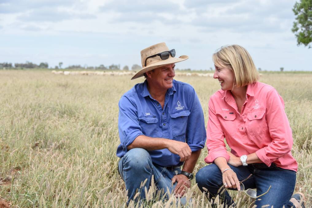 David and Louise Winten, Angellala Downs, Morven, know how critical apropriate vegetation management is to their business. 