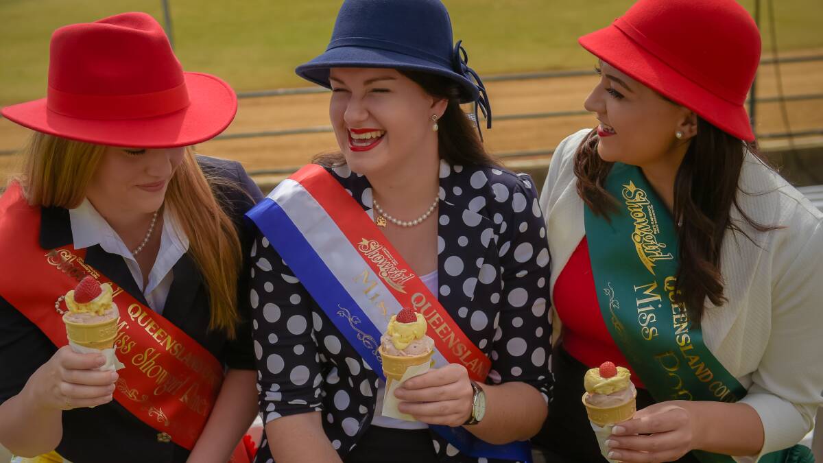 A new Queensland Country Life Showgirl will finally be sashed and while there won't be any sundaes, the program will have plenty of sweet opportunities. File photo: Kelly Butterworth 