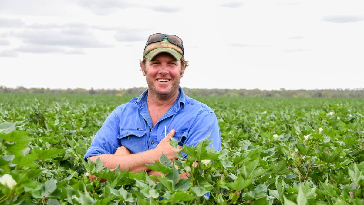 Drew Knights is the new president of the St George Cotton Growers' Association. 