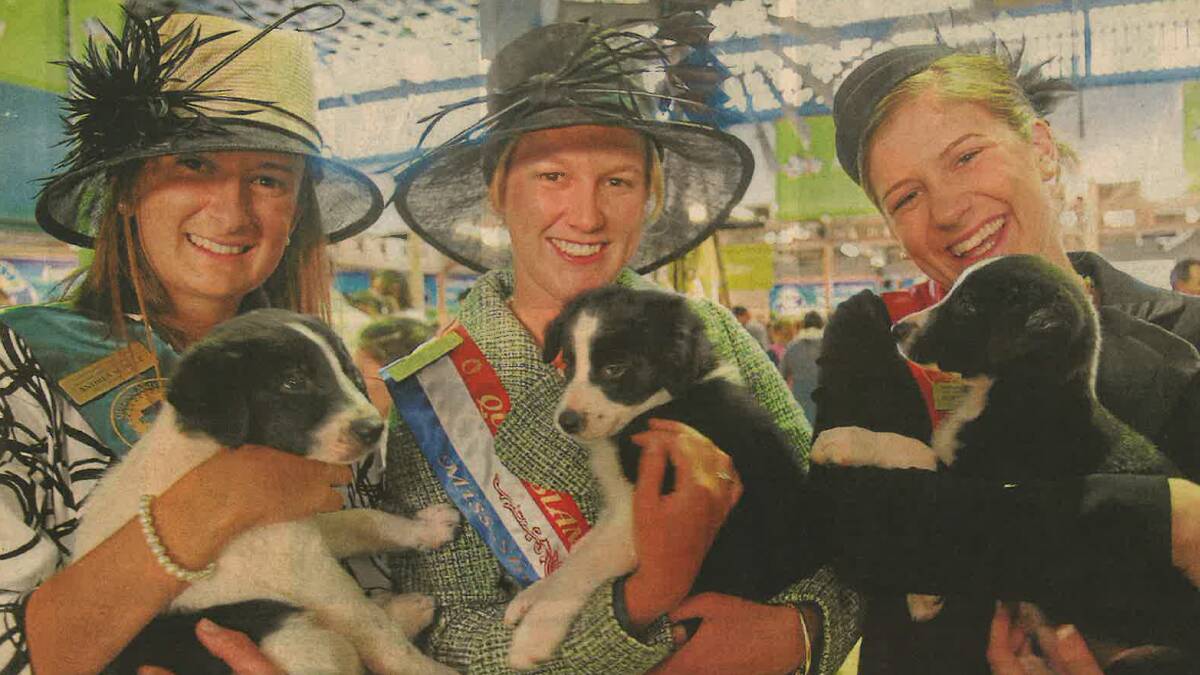 The 2010 Showgirls at the Ekka. Picture: Queensland Ag Shows 