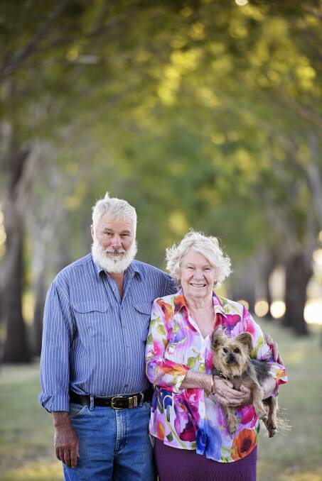 Taroom couple Errol and Janet Otto had plenty of reasons to celebrate at this year's sale. 