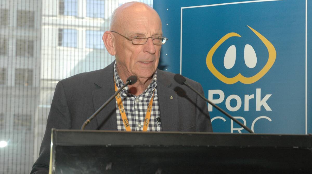 COST CUTTING: Pork CRC and APRIL chair Dennis Mutton the target cost of production needs to be $2.22/kg carcass weight. 