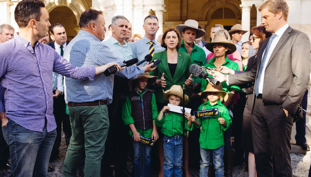 FIGHTING BACK: LNP leader Deb Frecklington says she will continue to oppose the Palaszczuk government's controversial new vegetation management laws on the basis they are unfair and unbalanced.