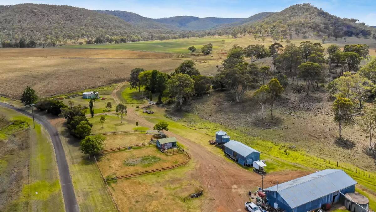 Goomburra Valley: Glenora covers 565 hectares and is in four freehold lots. 