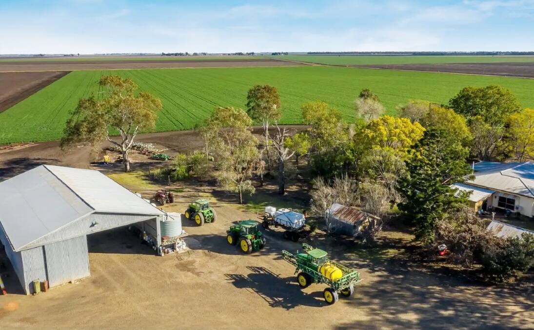 DARLING DOWNS: Brian and Rhonda Harris's 638.08 hectares prime agricultural country at Pampas is on the market.