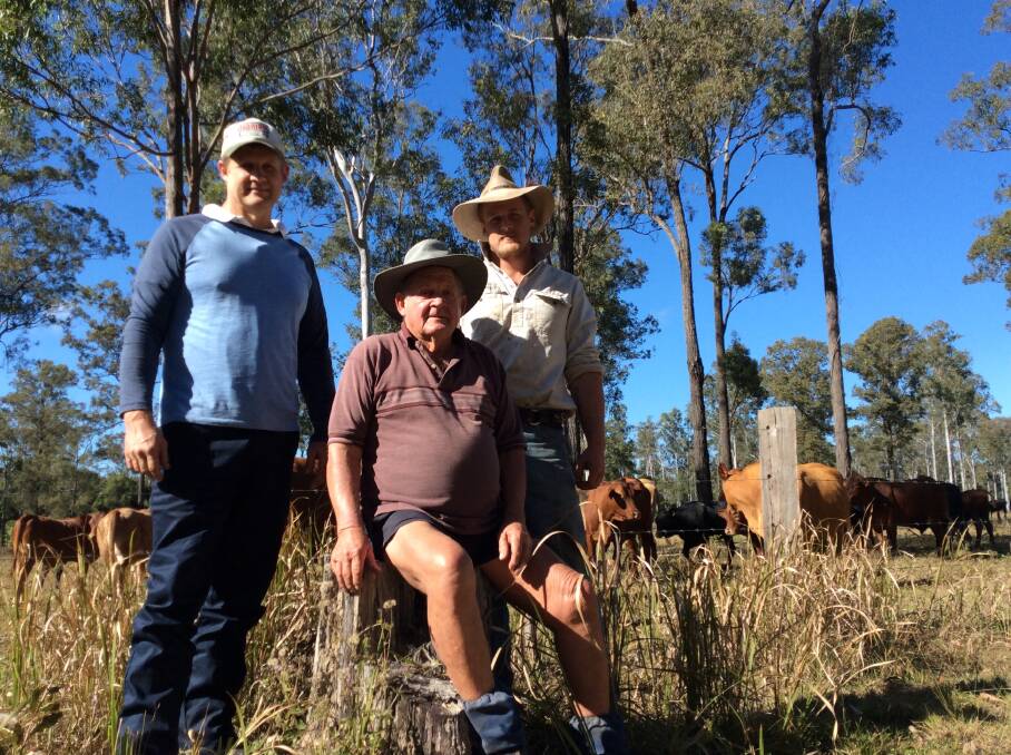 Three generations of the Pappin family, Steven, Cliff and Alex, fear for the viability of their agricultural business based on timber and cattle. 