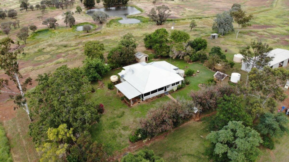 Improvements include a four bedroom homestead, machinery shed, and shearing shed.