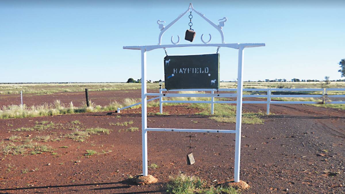 Hayfield is located 50km west of Jundah and 100km north of Windorah. Picture supplied