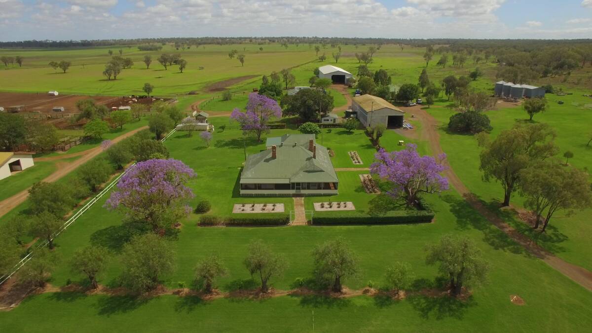 RAY WHITE RURAL: The standout 2012 hectare Dalby property Bellfields will be auctioned on December 7.   