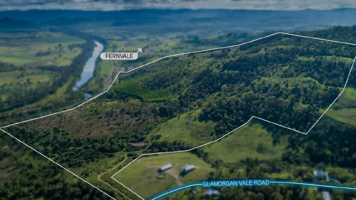 The 83 hectare property comprises of four lots.