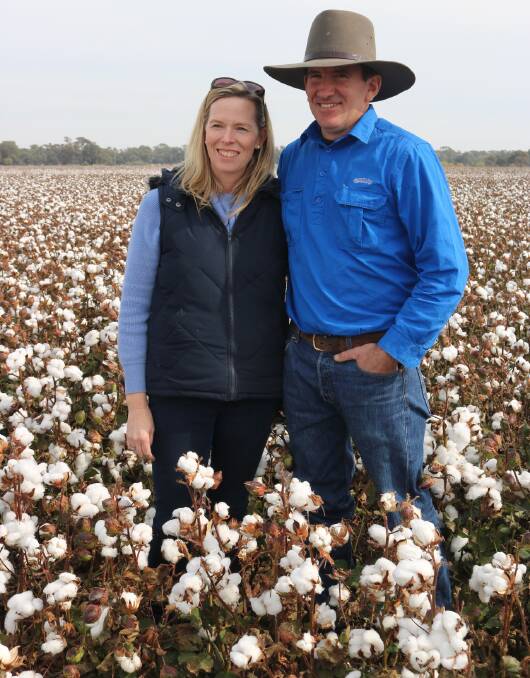 COTTON GROWER OF THE YEAR: Cavaso Farming, Darlington Point, NSW, represented by Tony, Joyce, Matt and Daisy Toscan  (pictured).
