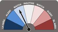 The Bureau of Meteorolgy has upgraded its advice to 'La Nina watch'.